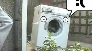Brick Meets Washing Machine, This Time With Emotion